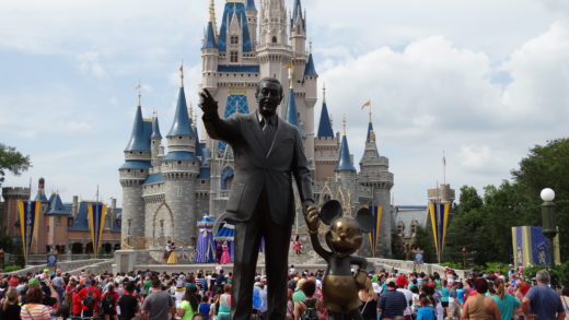 Disney Magic Kingdom no Walt Disney World Orlando na Florida