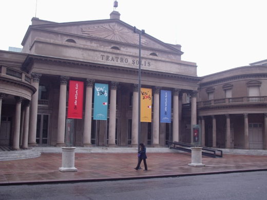 Teatro Solis em Montevideu no Uruguai