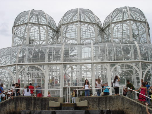 Jardim Botânico em Curitiba no Paraná