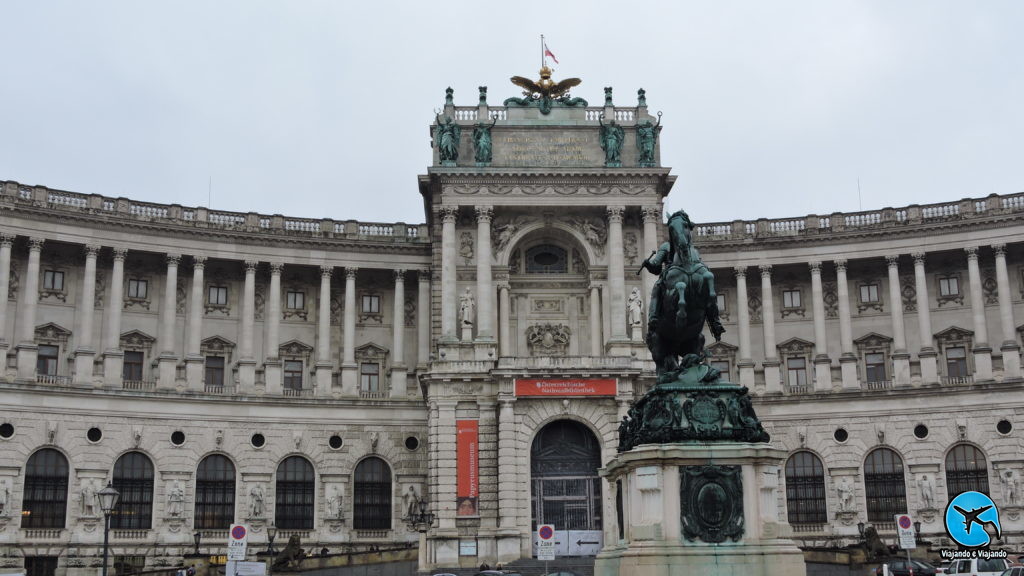 Hofburg em Viena na Áustria