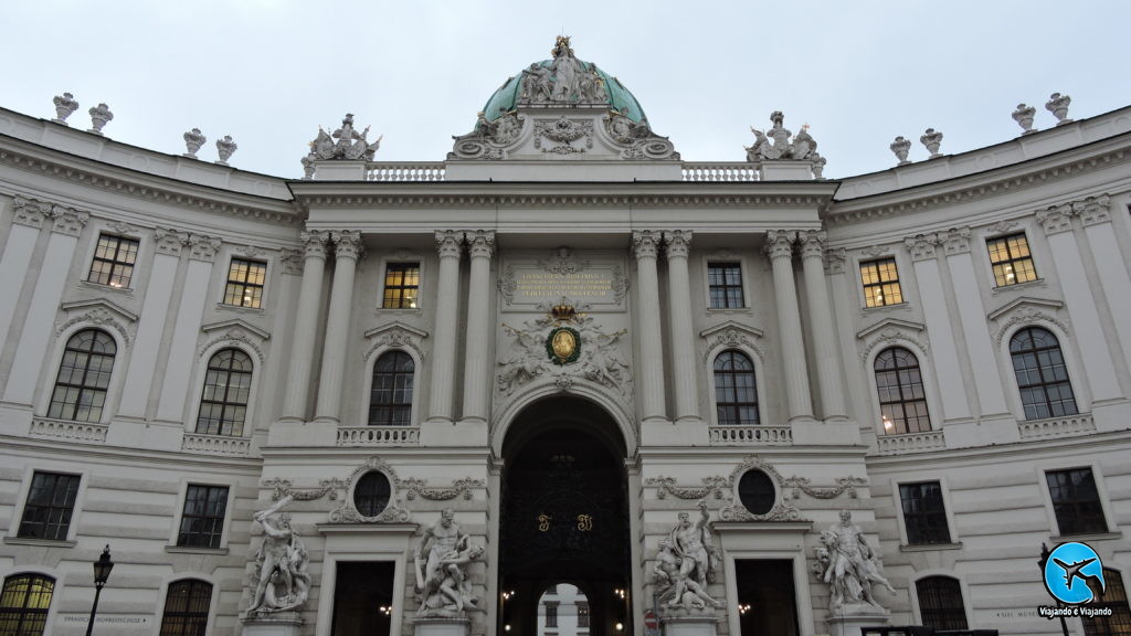 Hofburg em Viena na Áustria