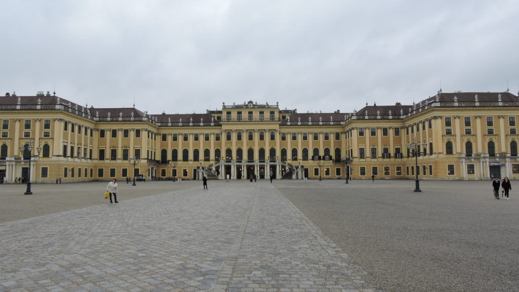 Palácio de Schönbrunn em Viena Áustria