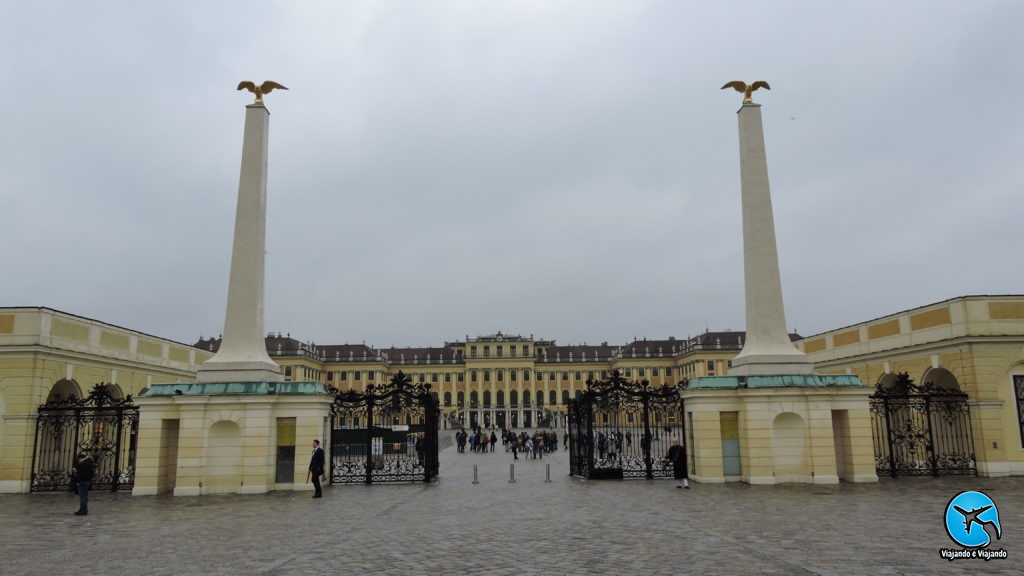 Palácio de Schönbrunn em Viena Áustria