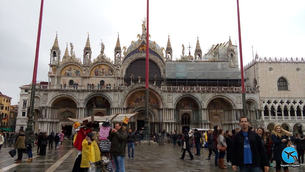 Basílica de San Marcos em Veneza na Itália