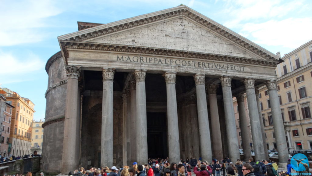 Pantheon em Roma na Itália