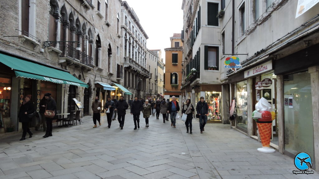 roteiro a pé em veneza na itália