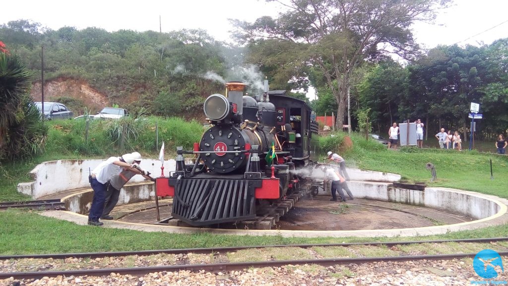 Passeio de Maria fumaça em Tiradentes