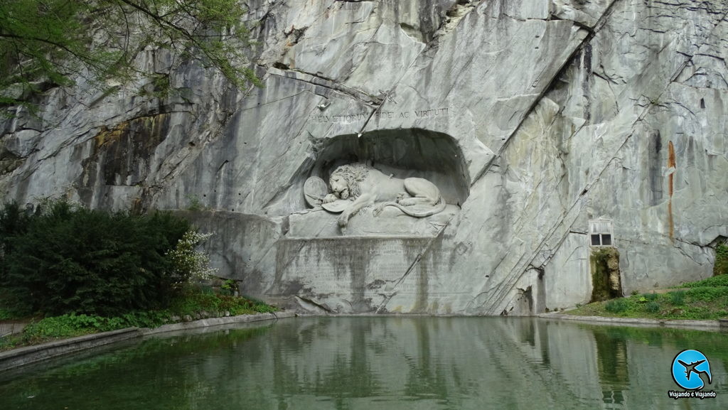 Monumento ao Leão Moribundo - Löwendenkmal em Lucerna