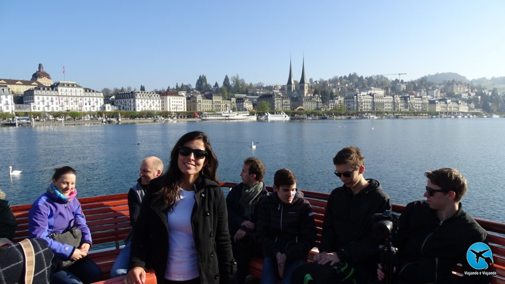 Boat trip in Lake Luzern Switzerland