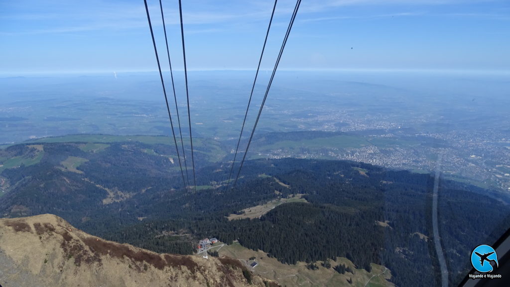 Dragon Ride no Monte Pilatus em Lucerna na Suíça Luzern Switzerland