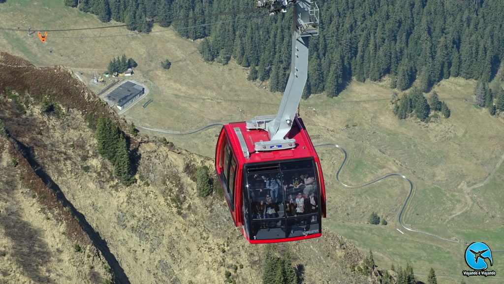 Dragon Ride no Monte Pilatus em Lucerna na Suíça