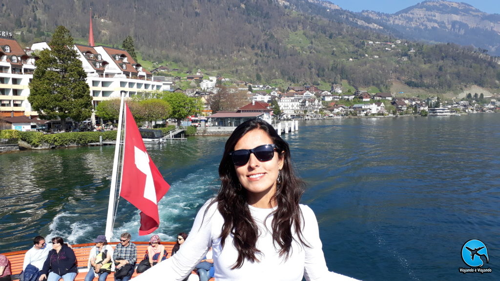 Passeio de barco pelo Lago Lucerna na Suíça