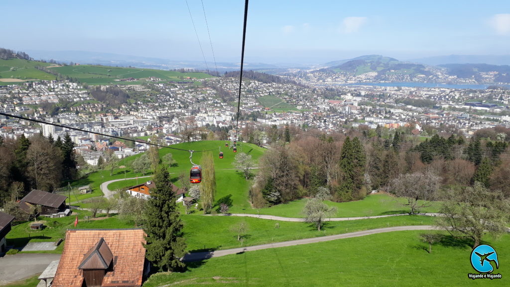 Monte Pilatus em Lucerna na Suíça Luzern Switzerland