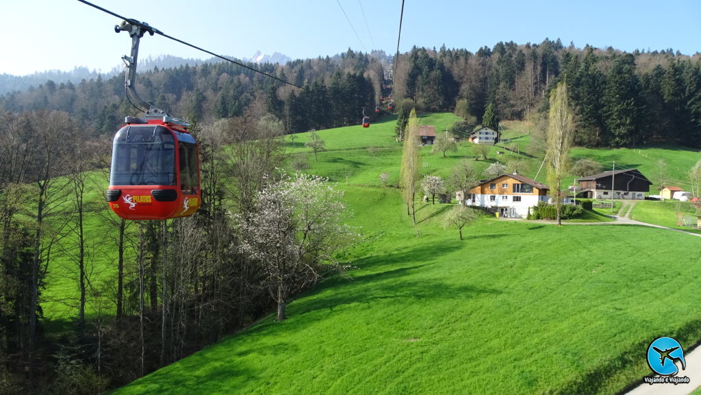 Monte Pilatus em Lucerna na Suíça Luzern Switzerland