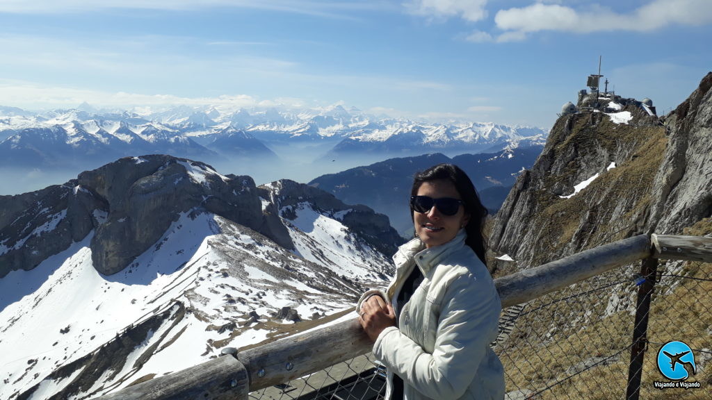 Monte Pilatus em Lucerna na Suíça Luzern Switzerland