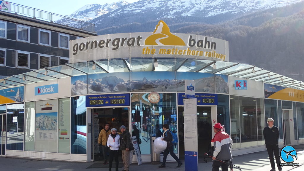 Gornergrat Bahn Zermatt matterhorn na Suíça