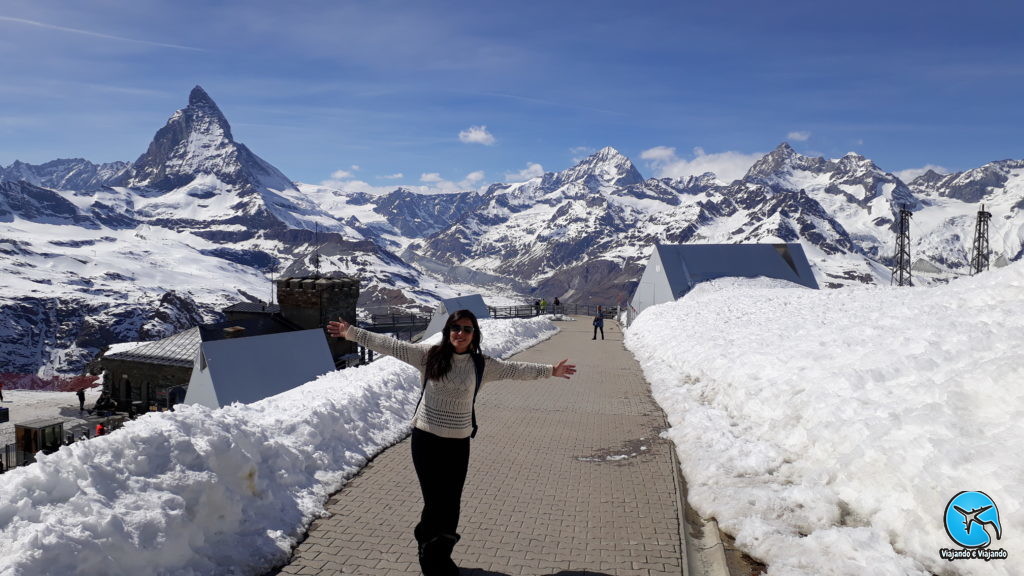 Zermatt Mattherhorn Gorgergrat Train