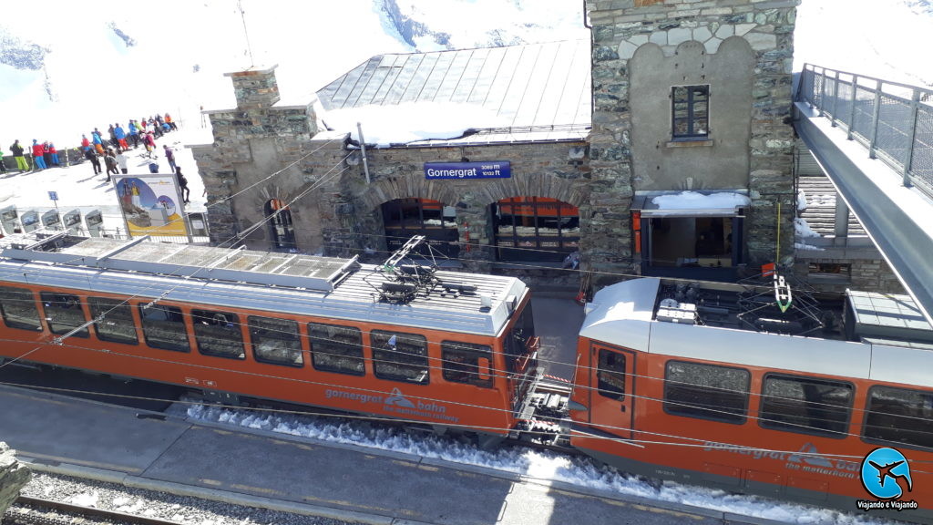 Zermatt Mattherhorn Gorgergrat Train