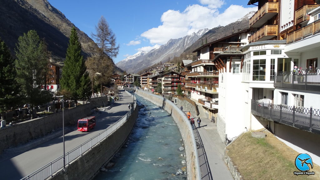 Zermatt Matterhorn Suíça rio