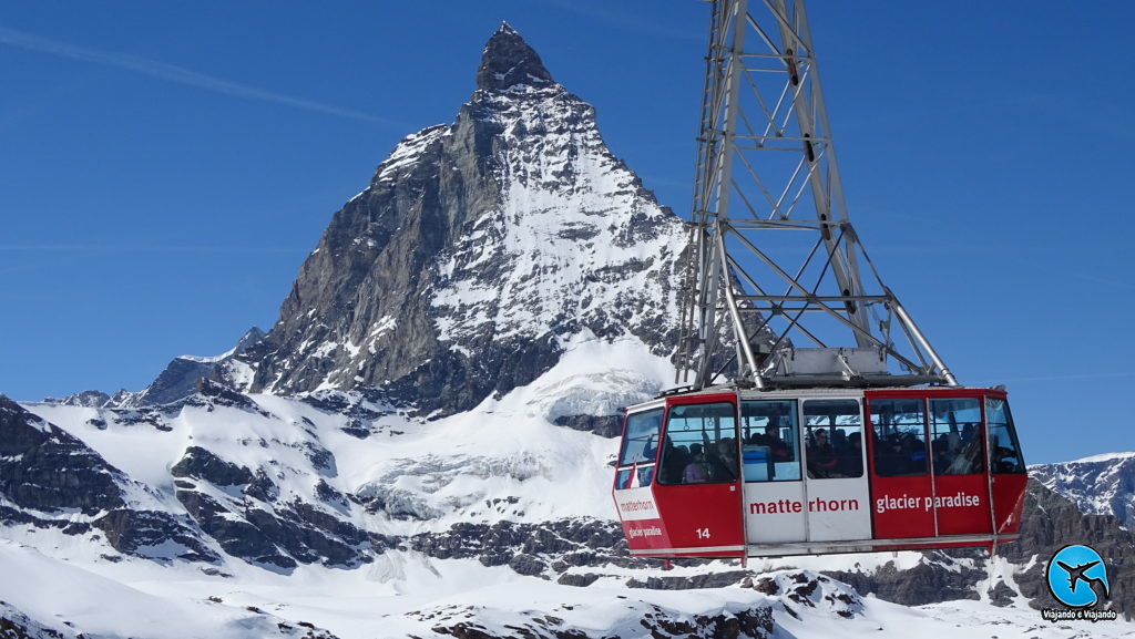 Matterhorn Glacier Paradise em Zermatt na Suíça