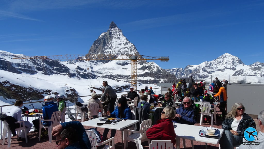 Matterhorn Glacier Paradise em Zermatt na Suíça