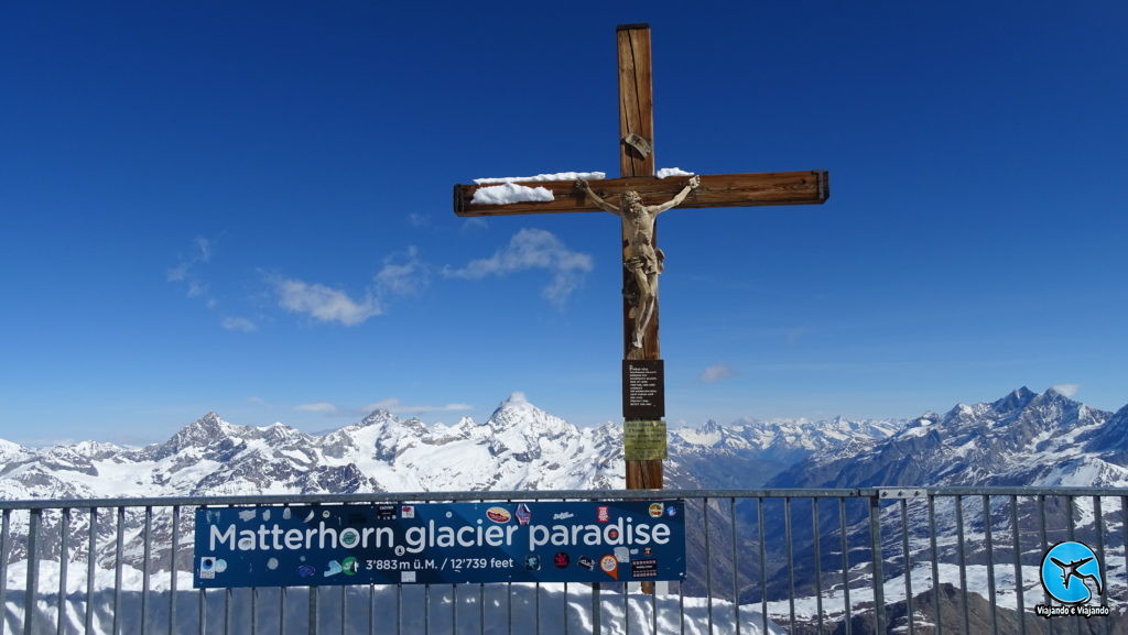 Matterhorn Glacier Paradise em Zermatt na Suíça