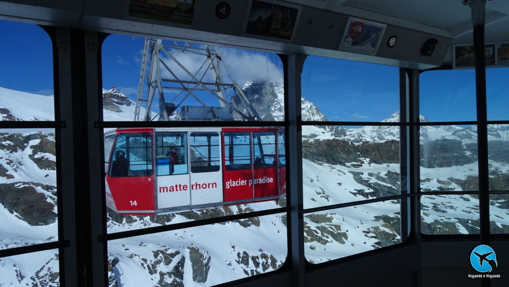 Matterhorn Glacier Paradise em Zermatt na Suíça