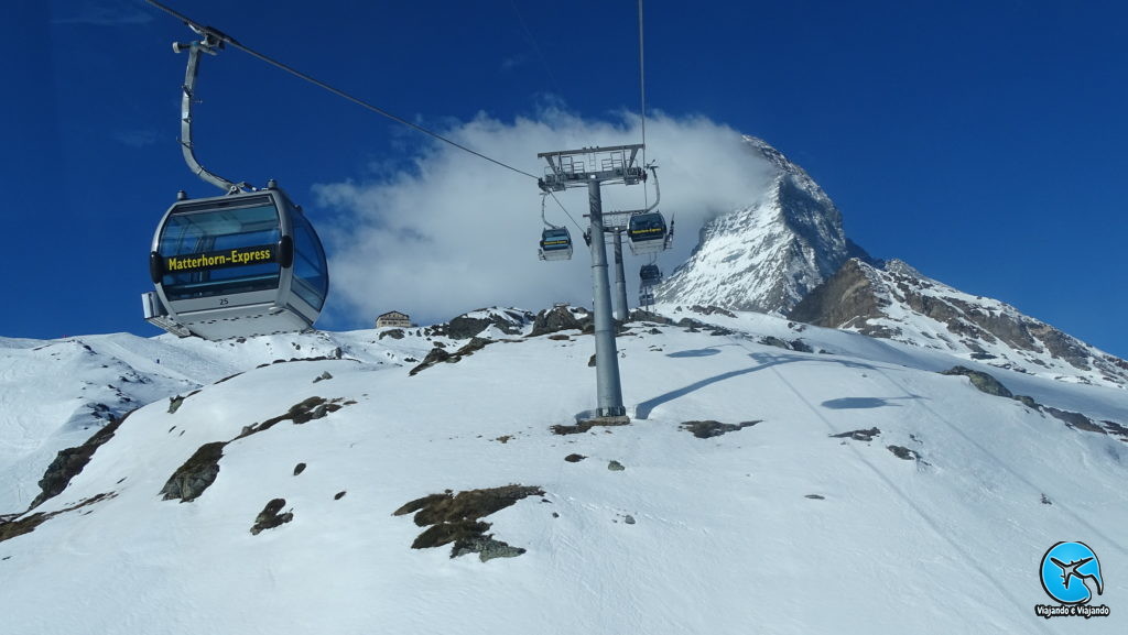 Matterhorn Glacier Paradise em Zermatt na Suíça