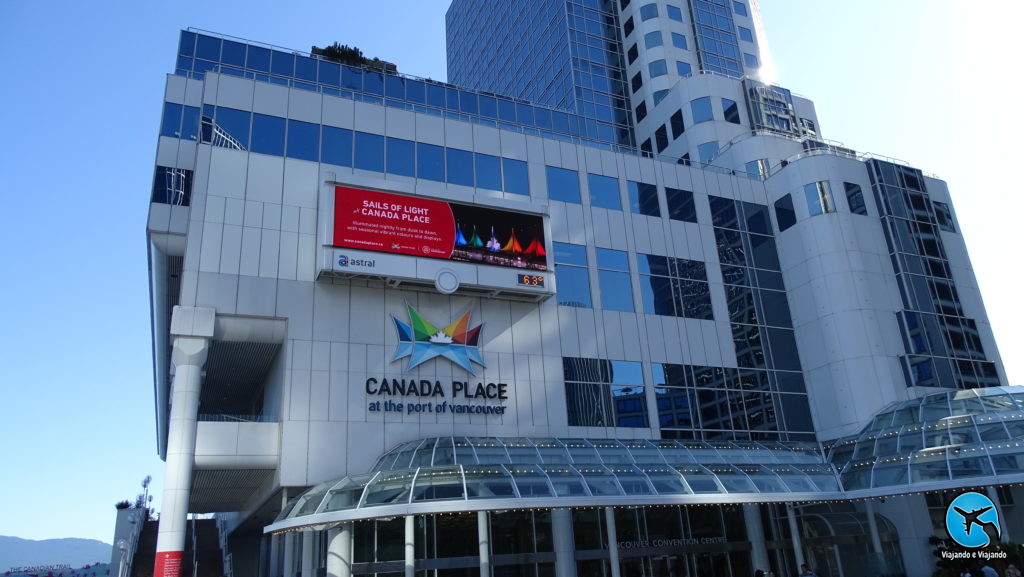 Canada Place in Vancouver city downtown