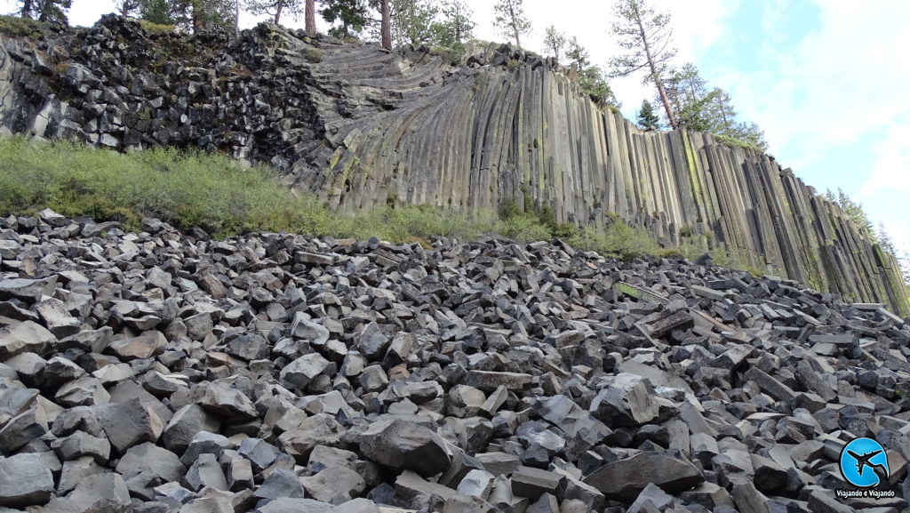 Devils Postpile National Monument em Mammoth Lakes