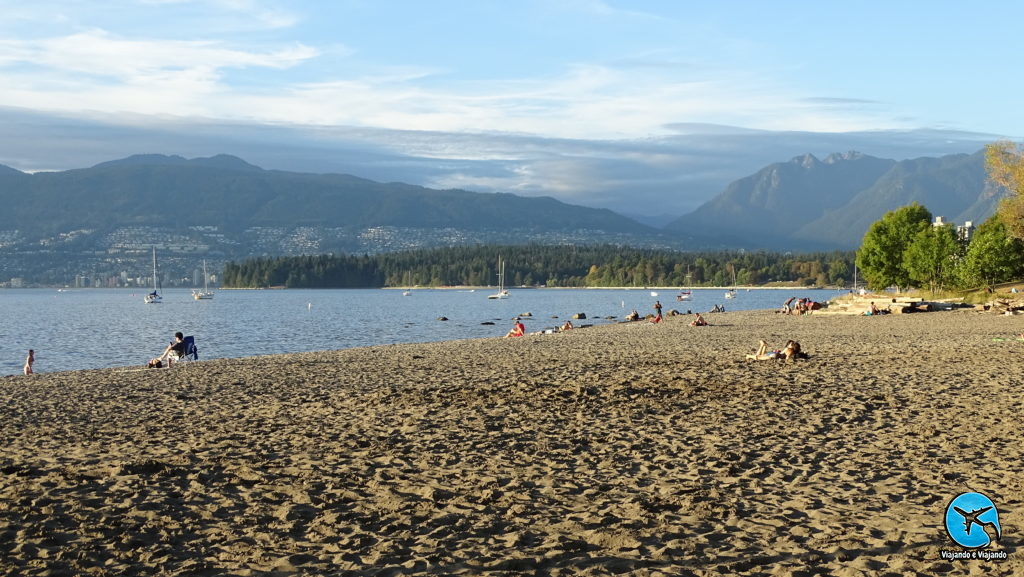Kitsilano Beach in Vancouver