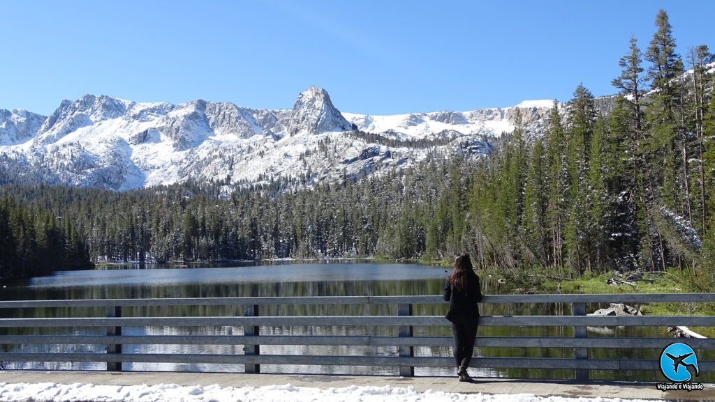 Lake Mamie em Mammoth Lakes