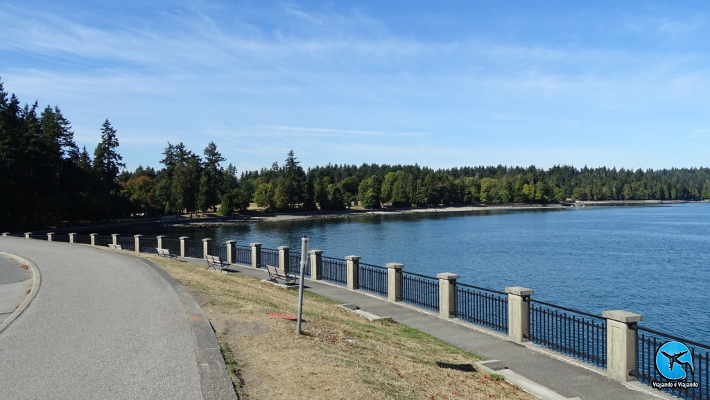 Vancouver Seawall in Stanley Park