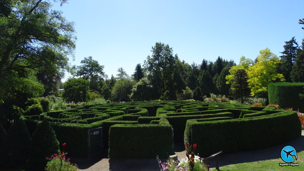 VanDusen Botanical Garden Maze em Vancouver