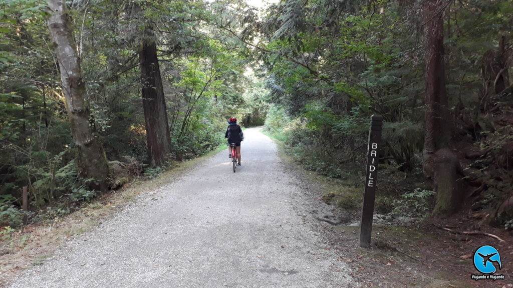 Bride Trail in Stanley Park Vancouver