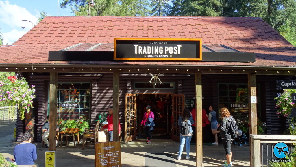 Capilano Suspension Bridge Park in Vancouver