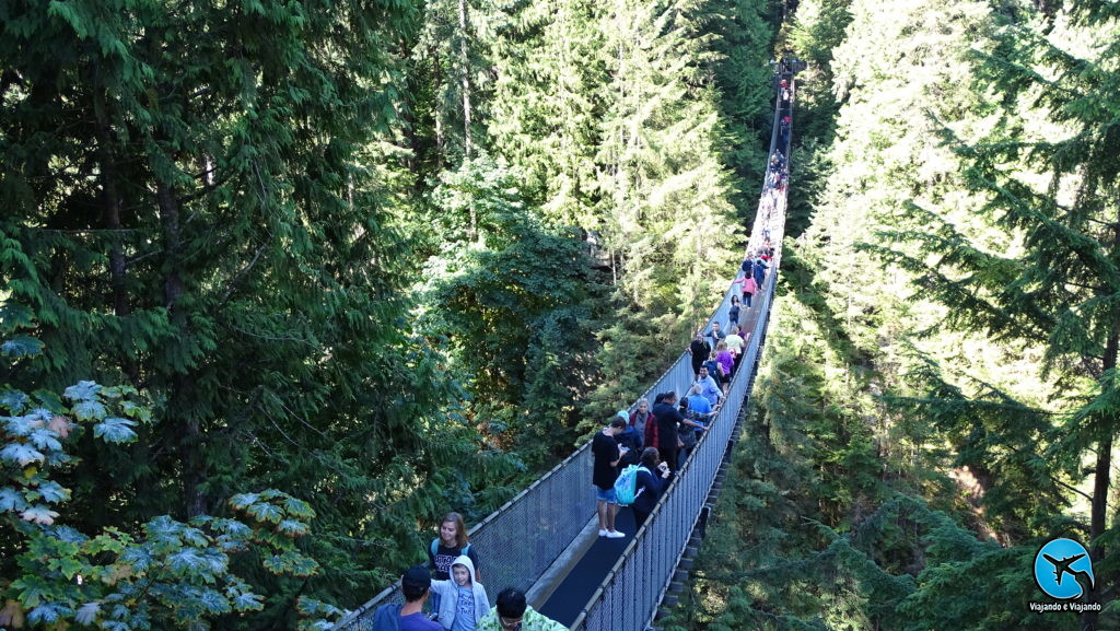 Capilano Suspension Bridge Park in Vancouver