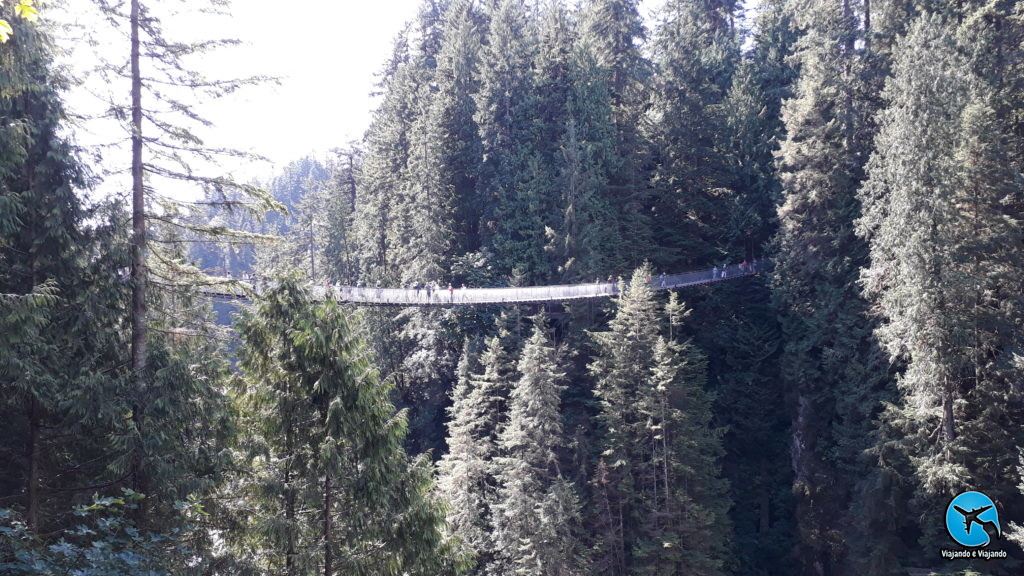 Capilano Suspension Bridge Park in Vancouver