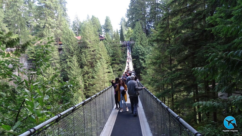 Capilano Suspension Bridge Park in Vancouver