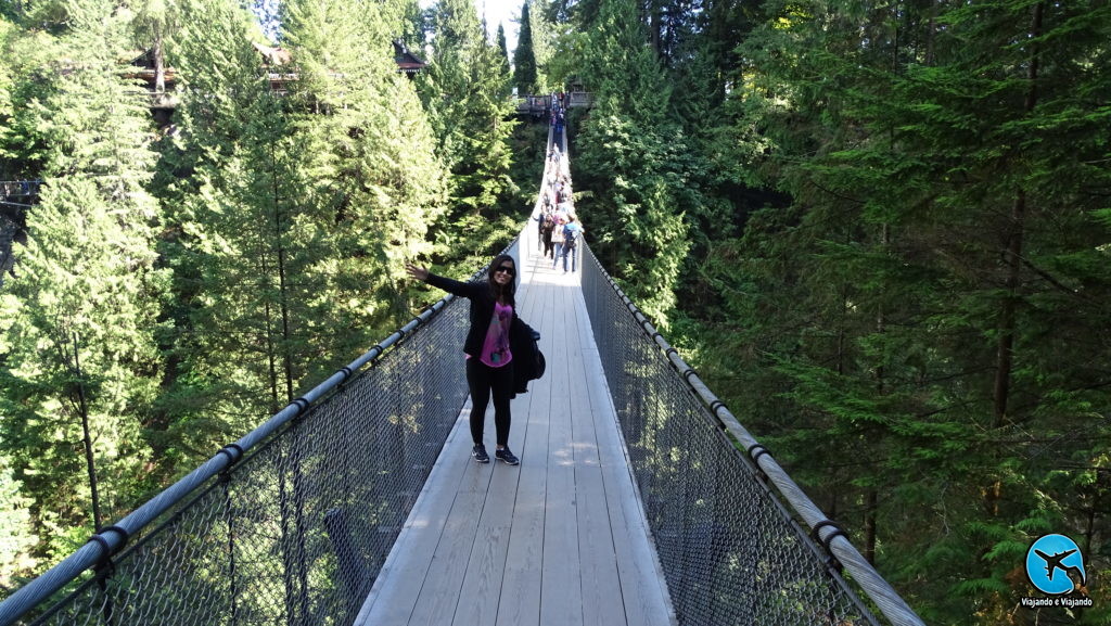 Capilano Suspension Bridge Park in Vancouver