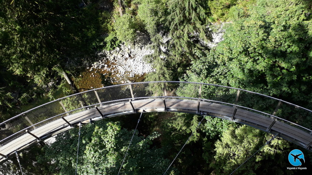 Cliffwalk in Capilano Suspension Bridge Park in Vancouver