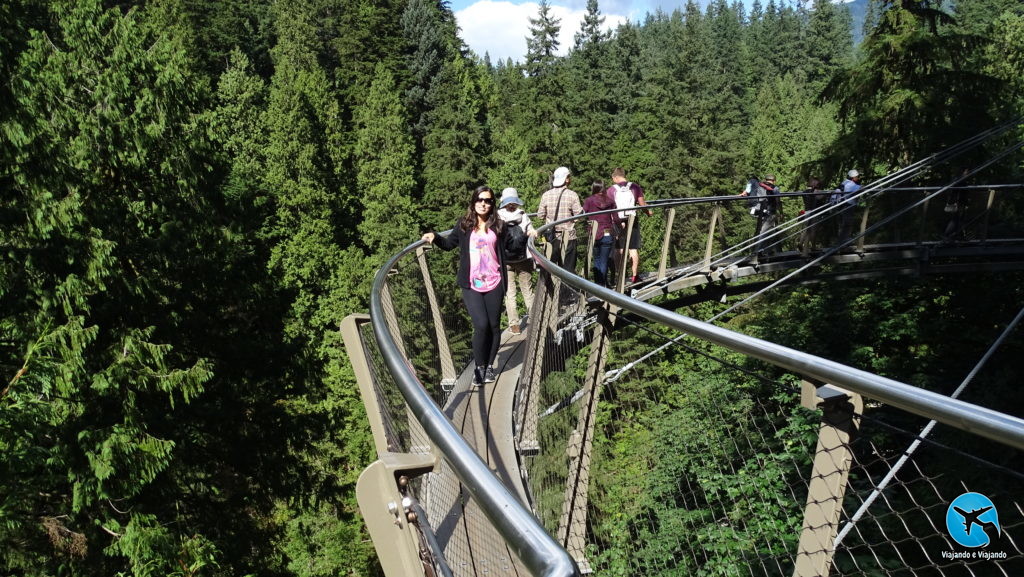 Capilano Suspension Bridge Park in Vancouver