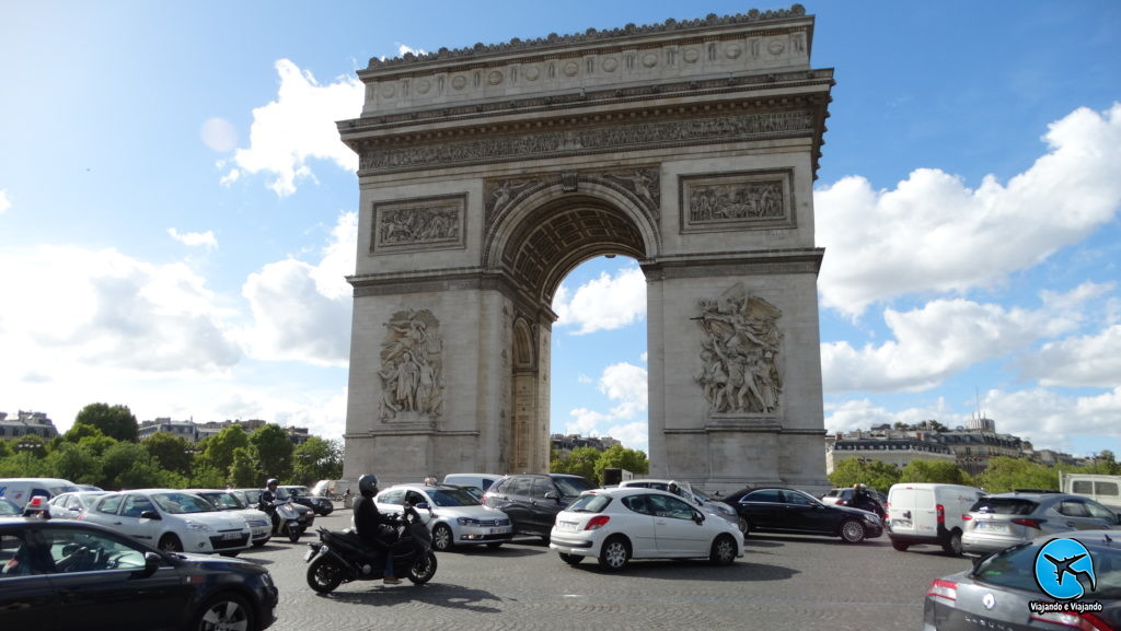 Arco do Triunfo em Paris