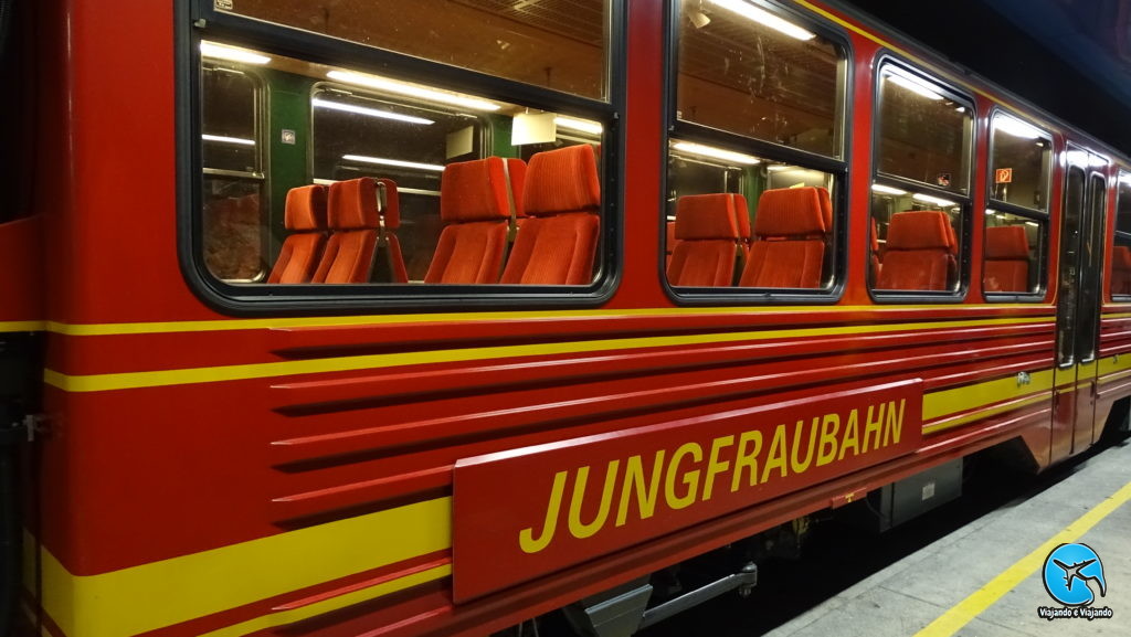 Jungfraubahn train
