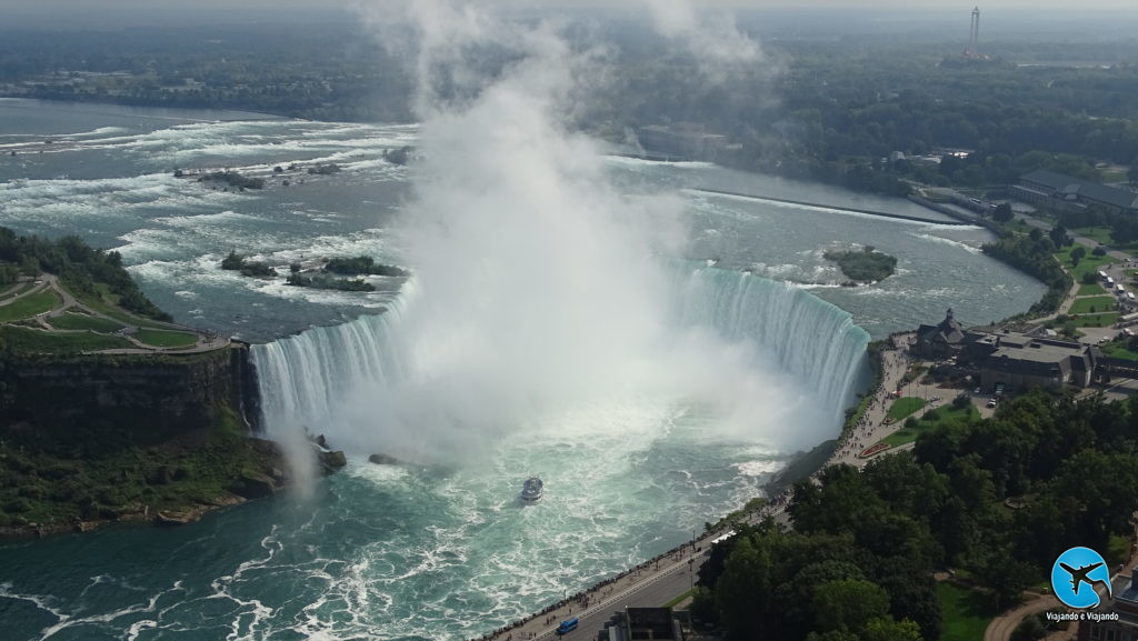 vista da skylom tower em Niagara Falls Canada