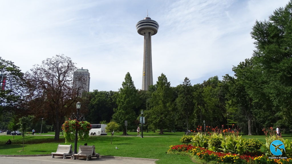 vista da skylom tower em Niagara Falls Canada