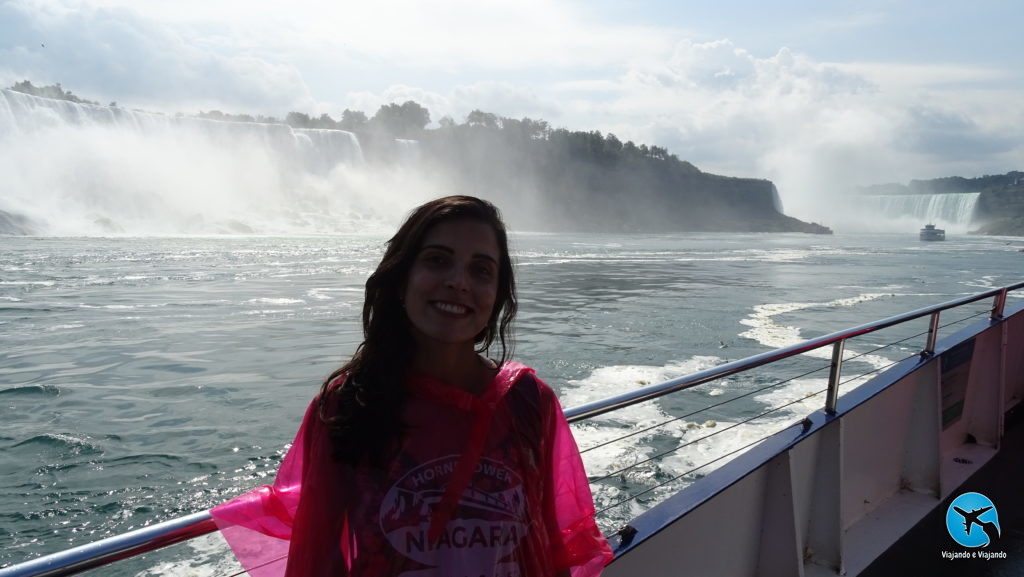Passeio de barco nas Cataratas do Niagara