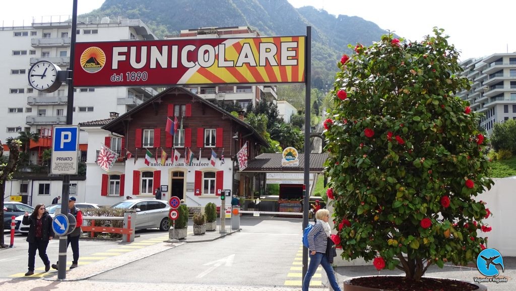 Monte San Salvatore em Lugano na Suíça