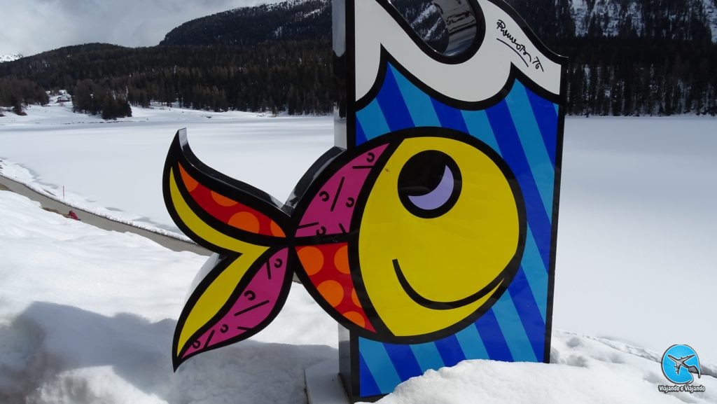 Romero Brito em St. Moritz na Suíça