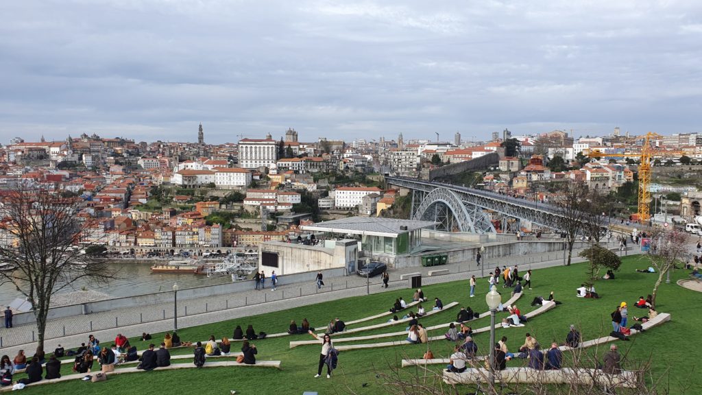 Jardim do Morro em Porto